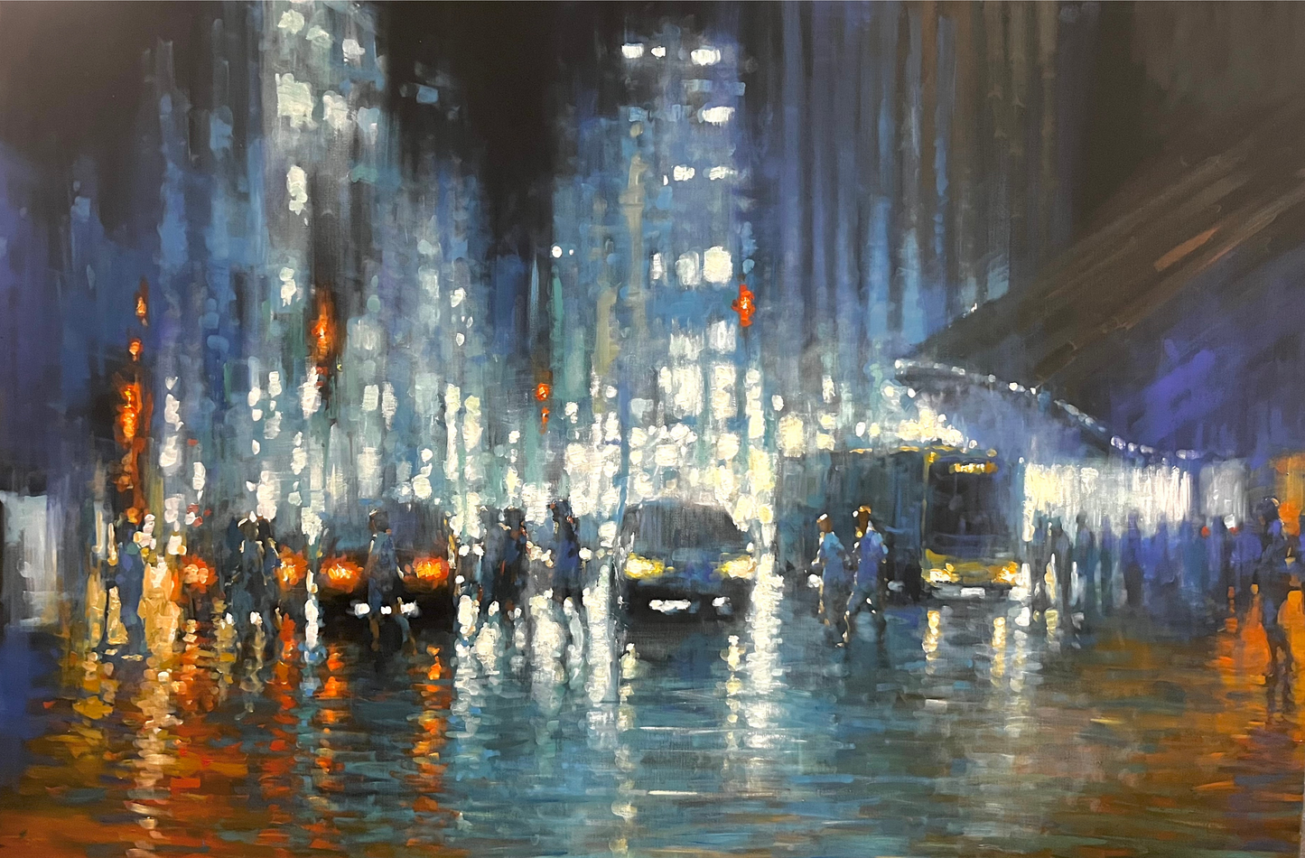 David Hinchliffe - Night on Eagle Street