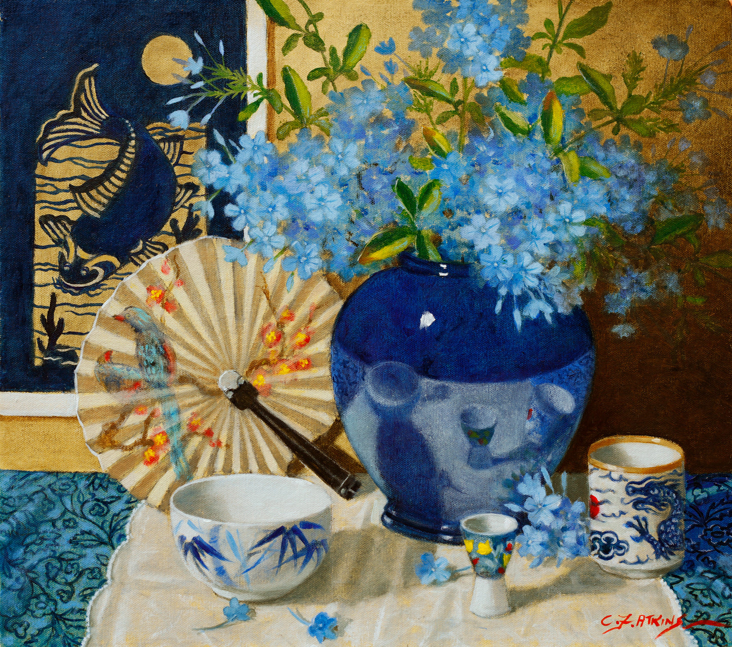 Christine Atkins - Plumbago