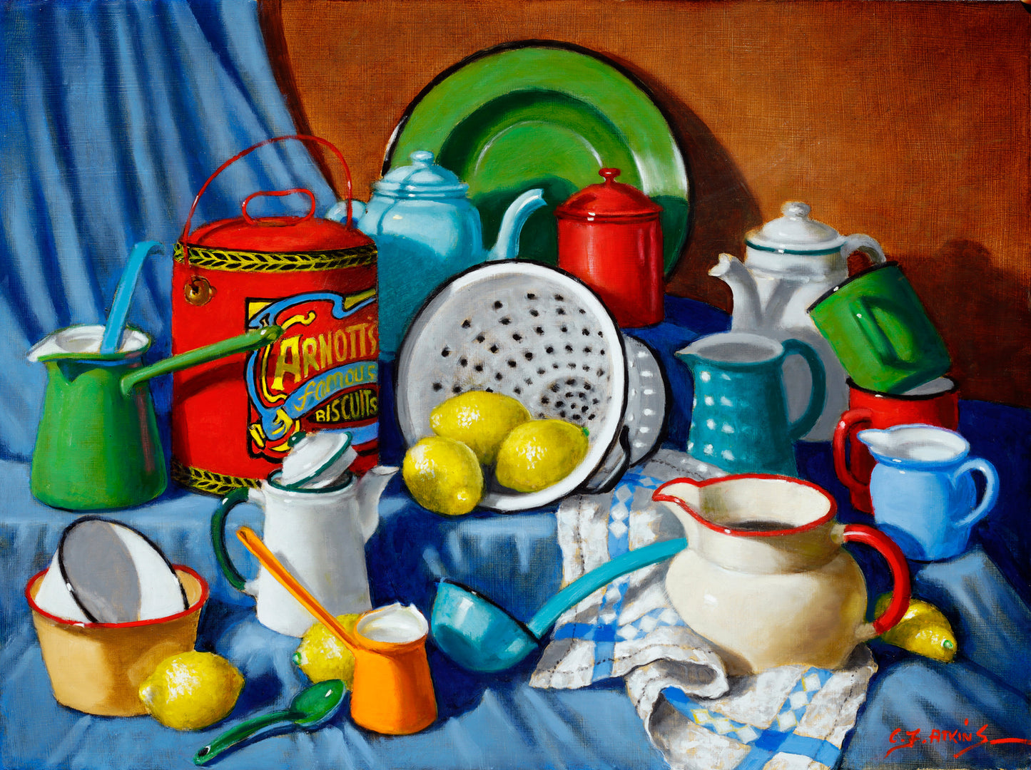 Christine Atkins - Enamelware