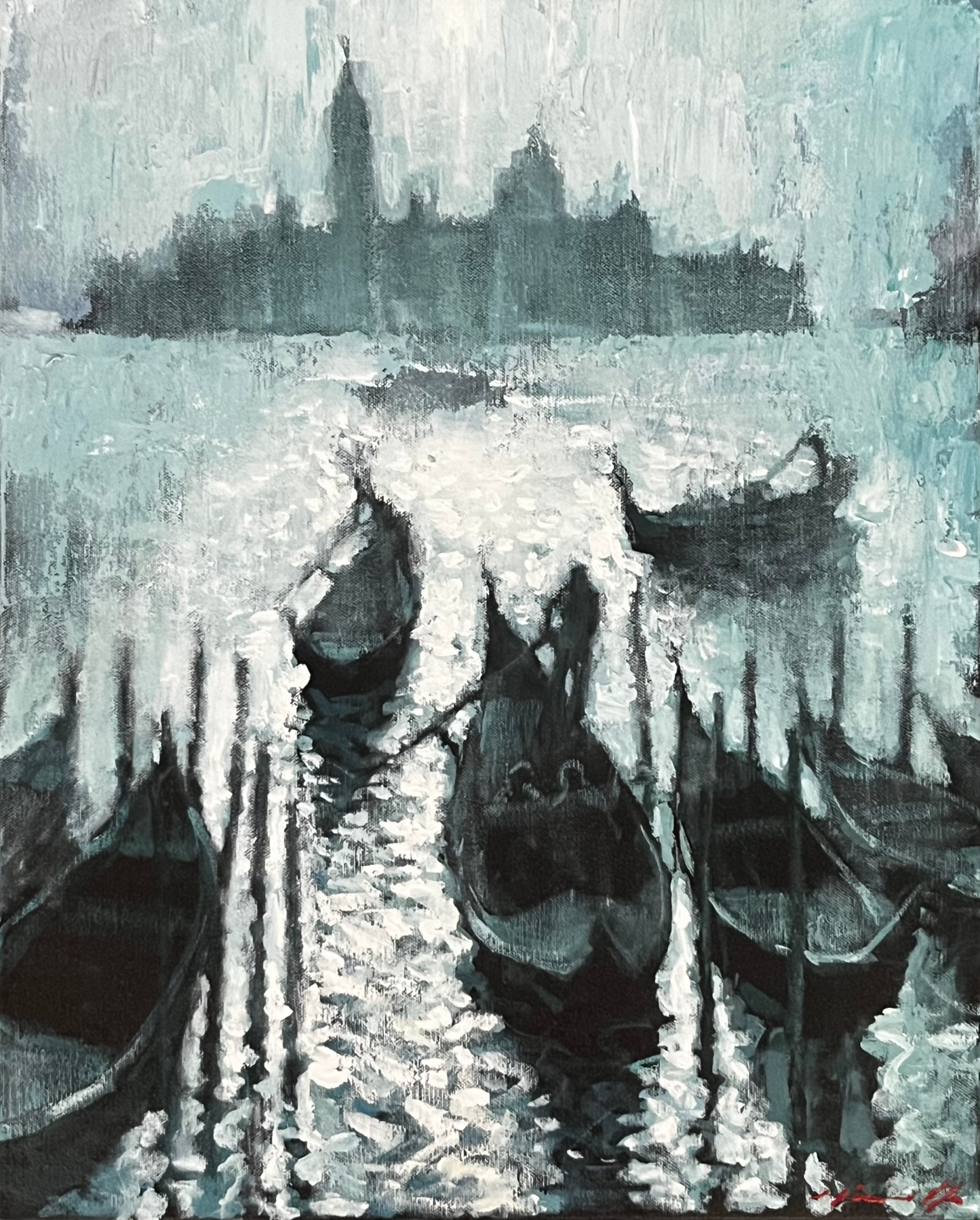 David Hinchliffe - Venice Reflections