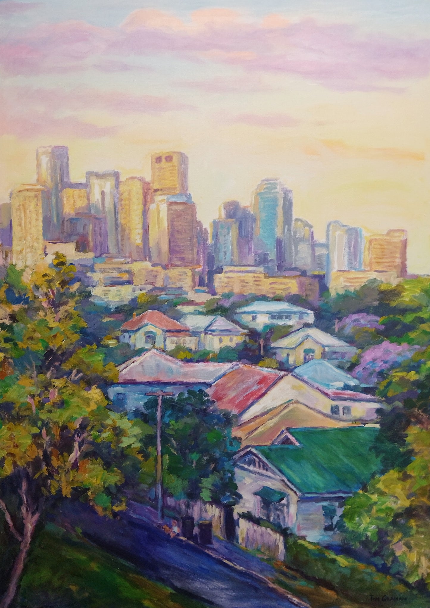 Tim Graham - Afternoon View, Highgate Hill