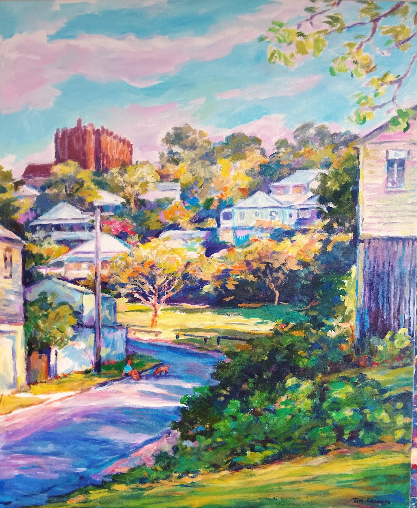 Tim Graham - Morning Shadows, Red Hill