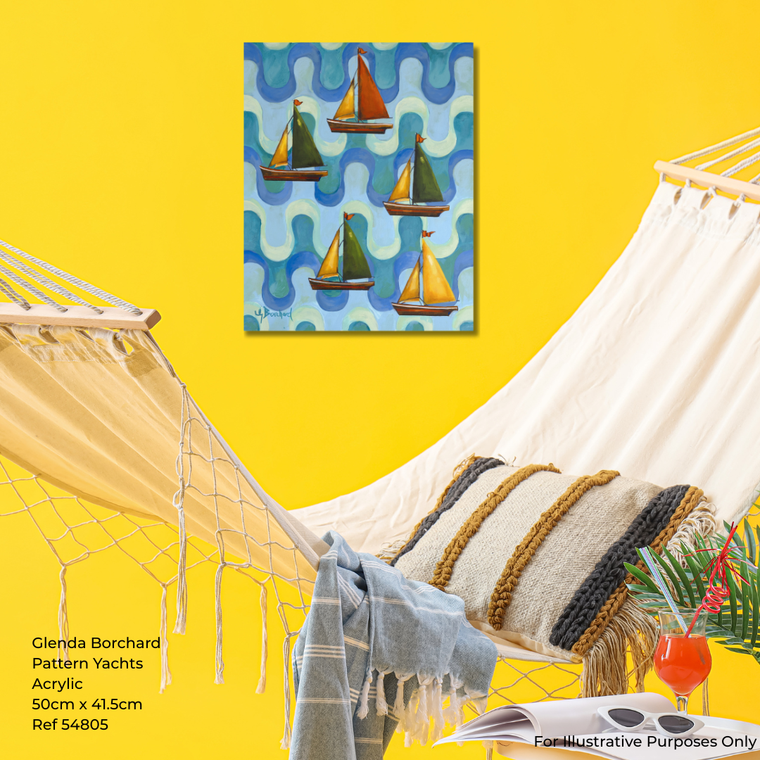 Glenda Borchard - Patterned Yachts