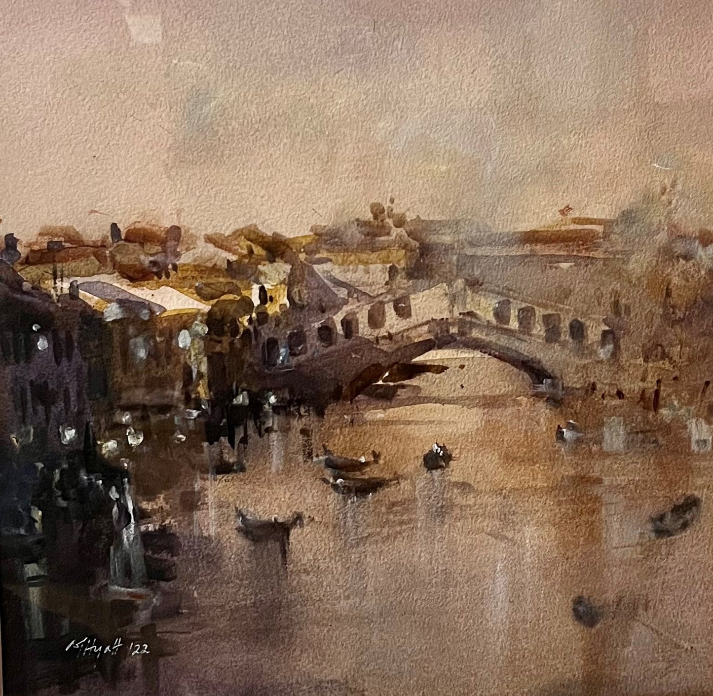 Amanda Hyatt - The Rialto, Venice