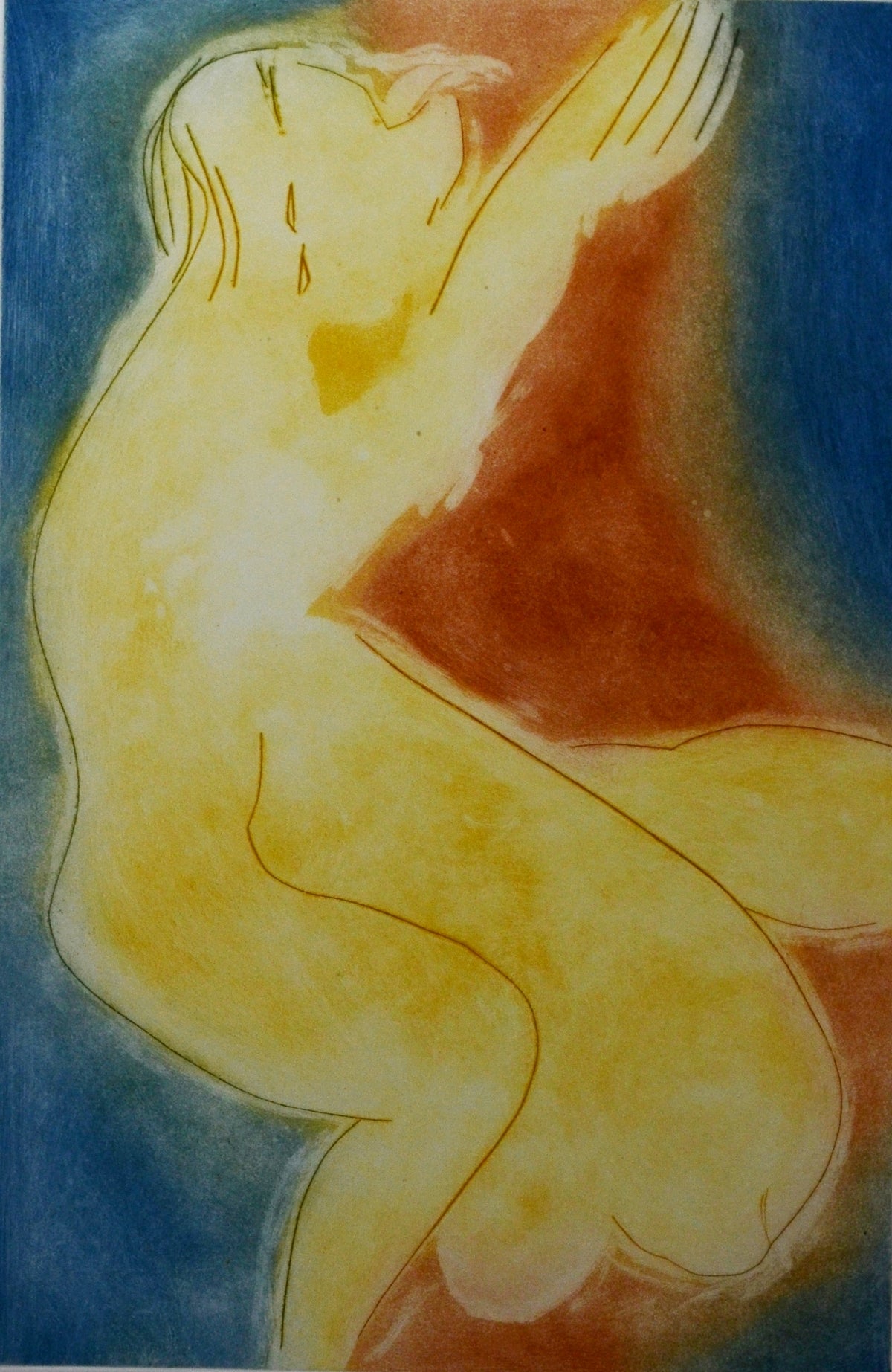 Arthur Boyd - Nude Line Drawing AP