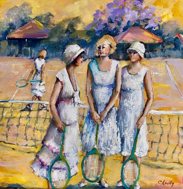 Christine Reilly - On Court