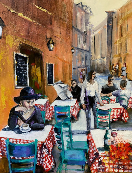 Christine Reilly - Alleyway in Rome
