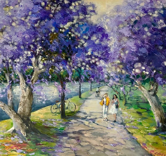 Christine Reilly - Jacaranda River Walk