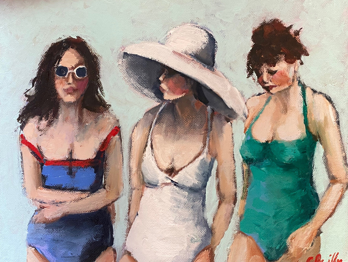 Christine Reilly - Three Women Study