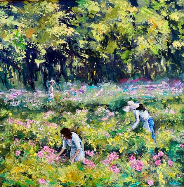 Christine Reilly - Rose Pickers of Provence