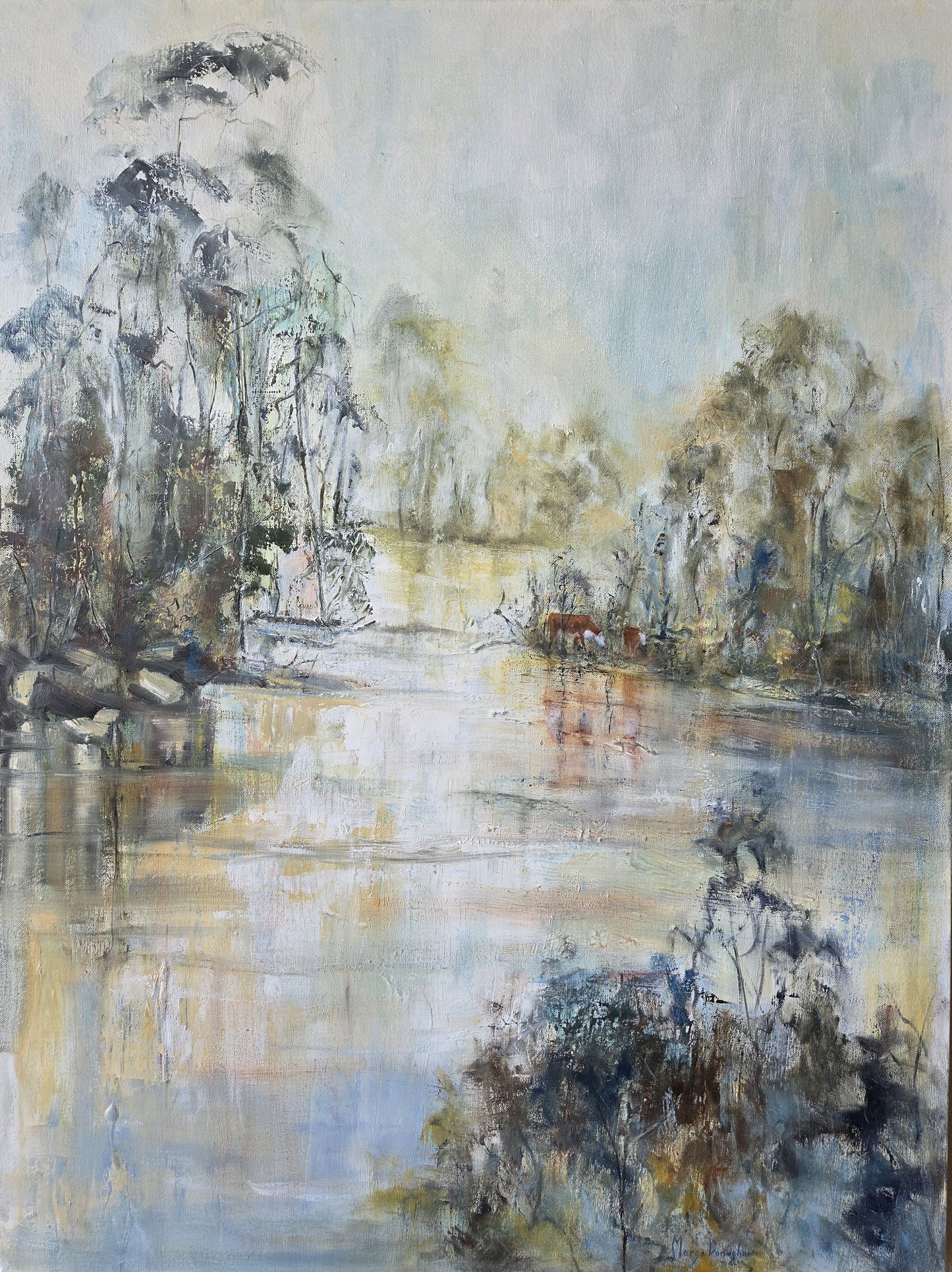 Margo Donoghue-Klewin - Early Morning Cow Creek (Valla)