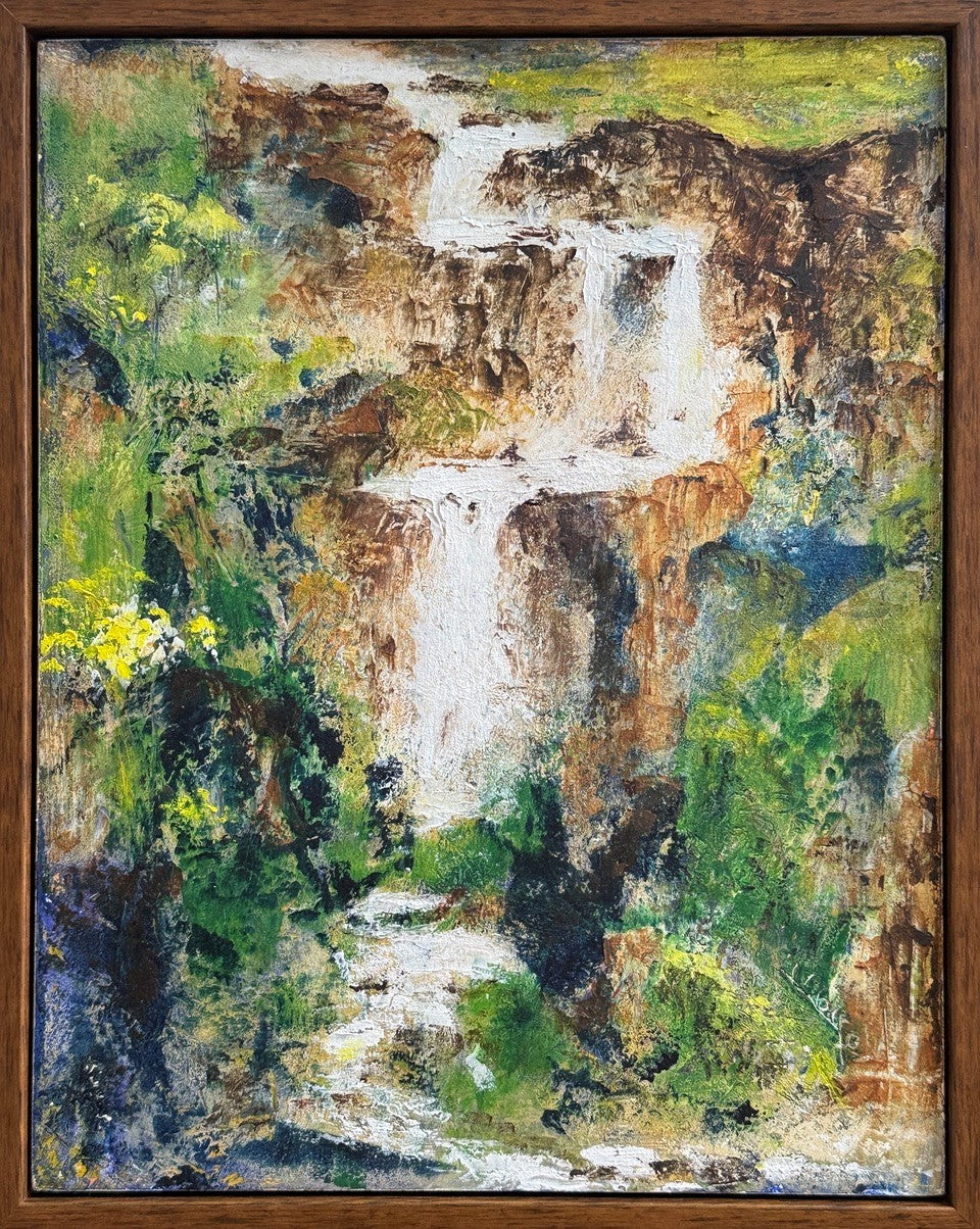 Elizabeth Corfe - Rocky Waterfall