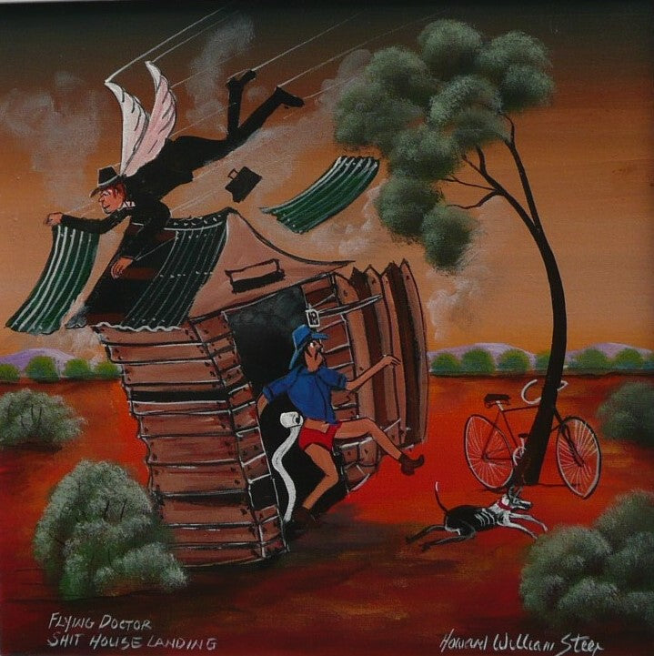 Howard William Steer - Flying Doctor Shithouse Landing