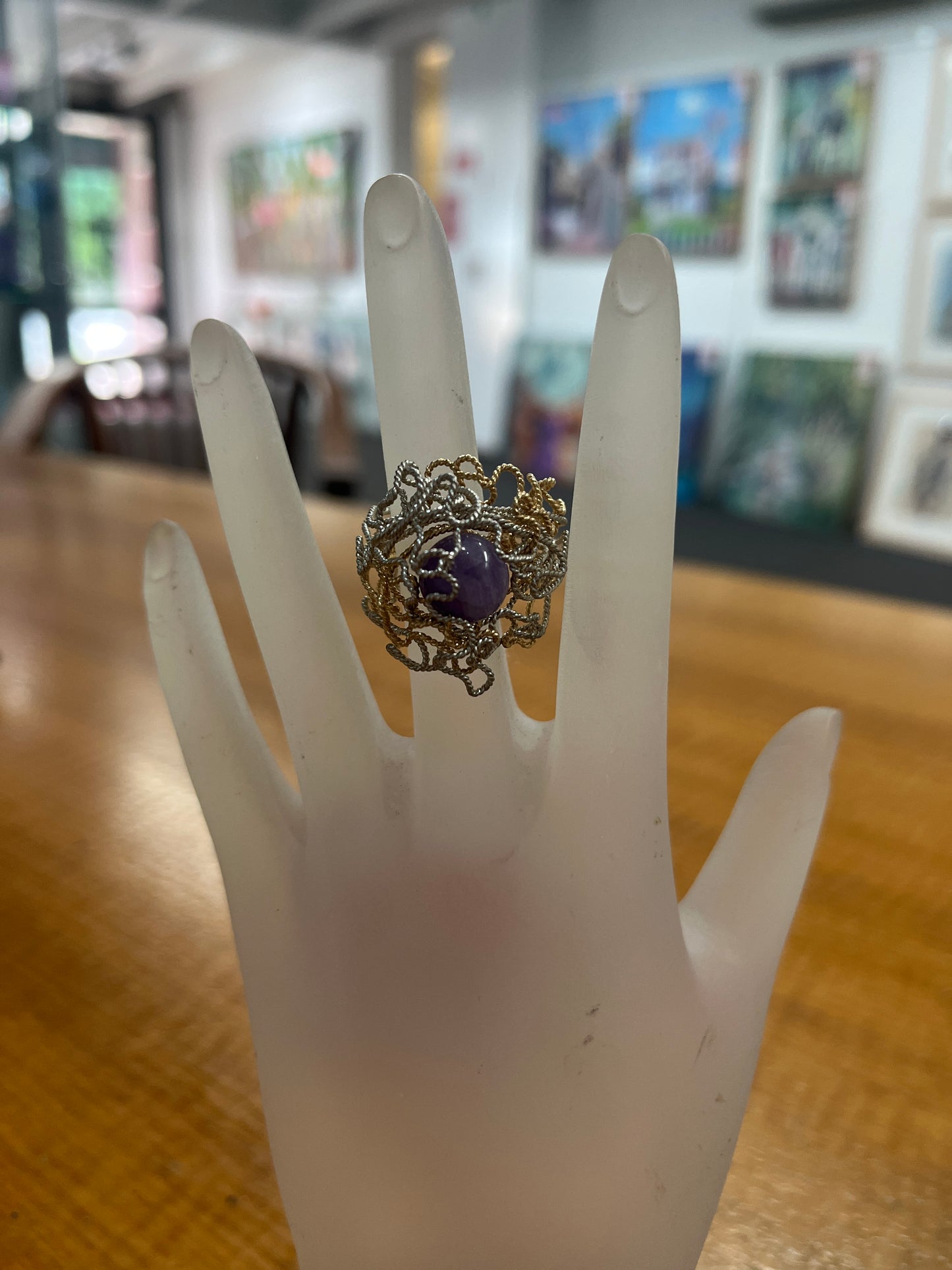 ZOHAR - Amethyst Ring