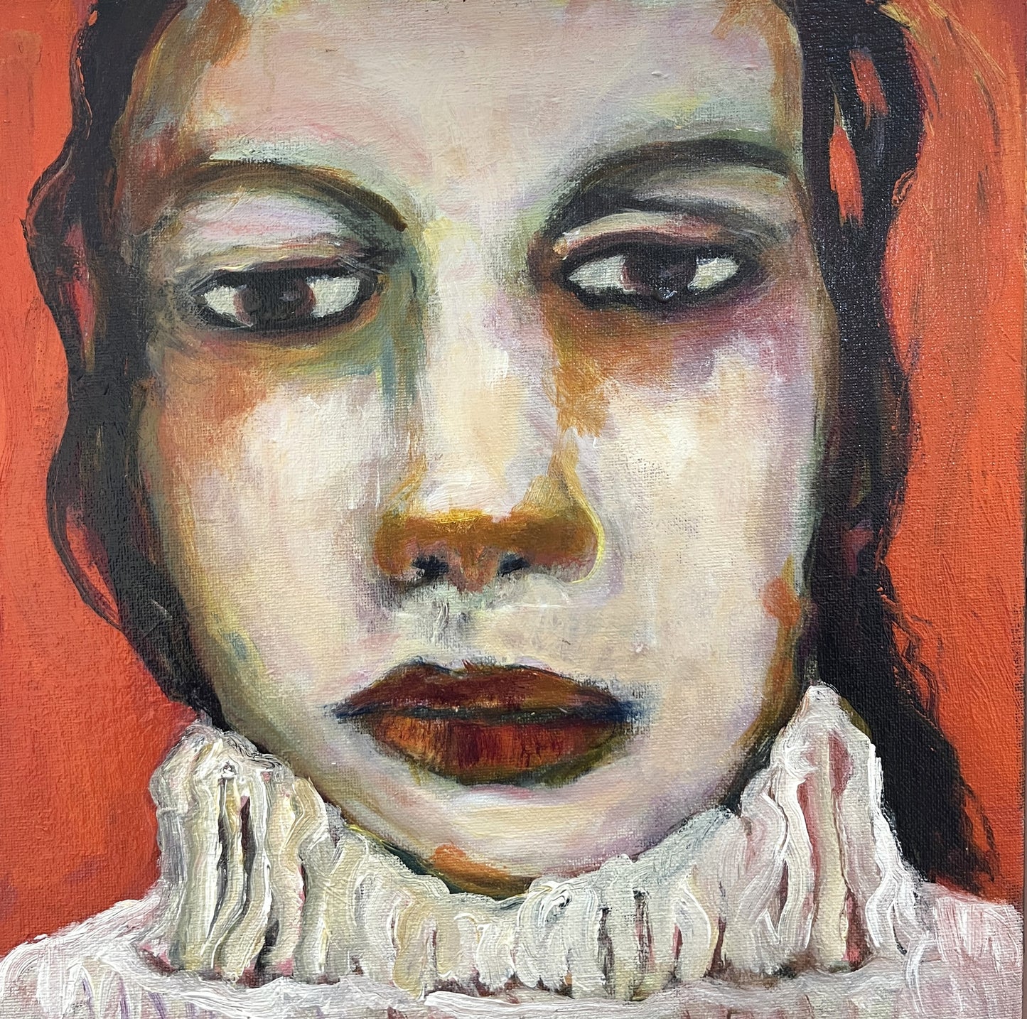 Regina Noakes - Cream High Neck