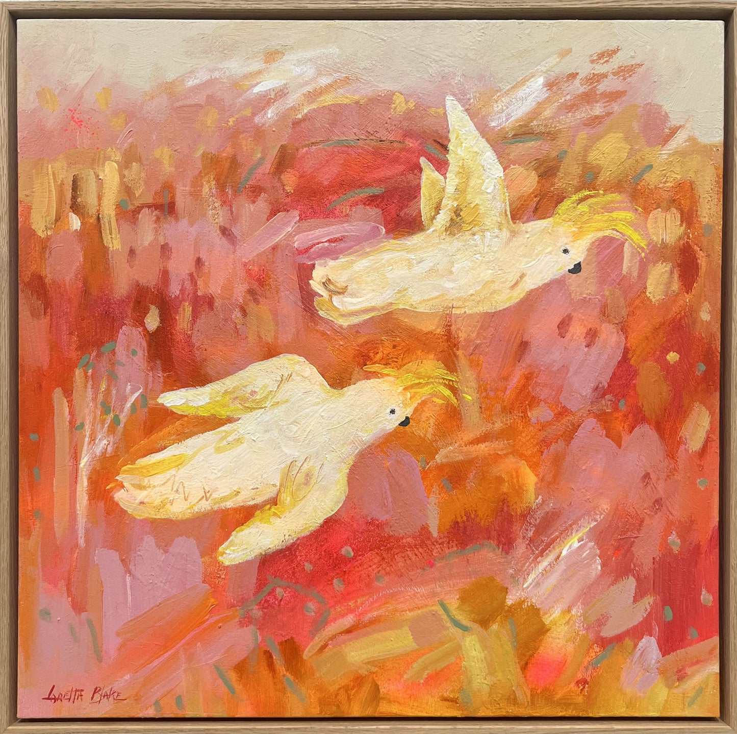 Loretta Blake - High Flying Cockatoos