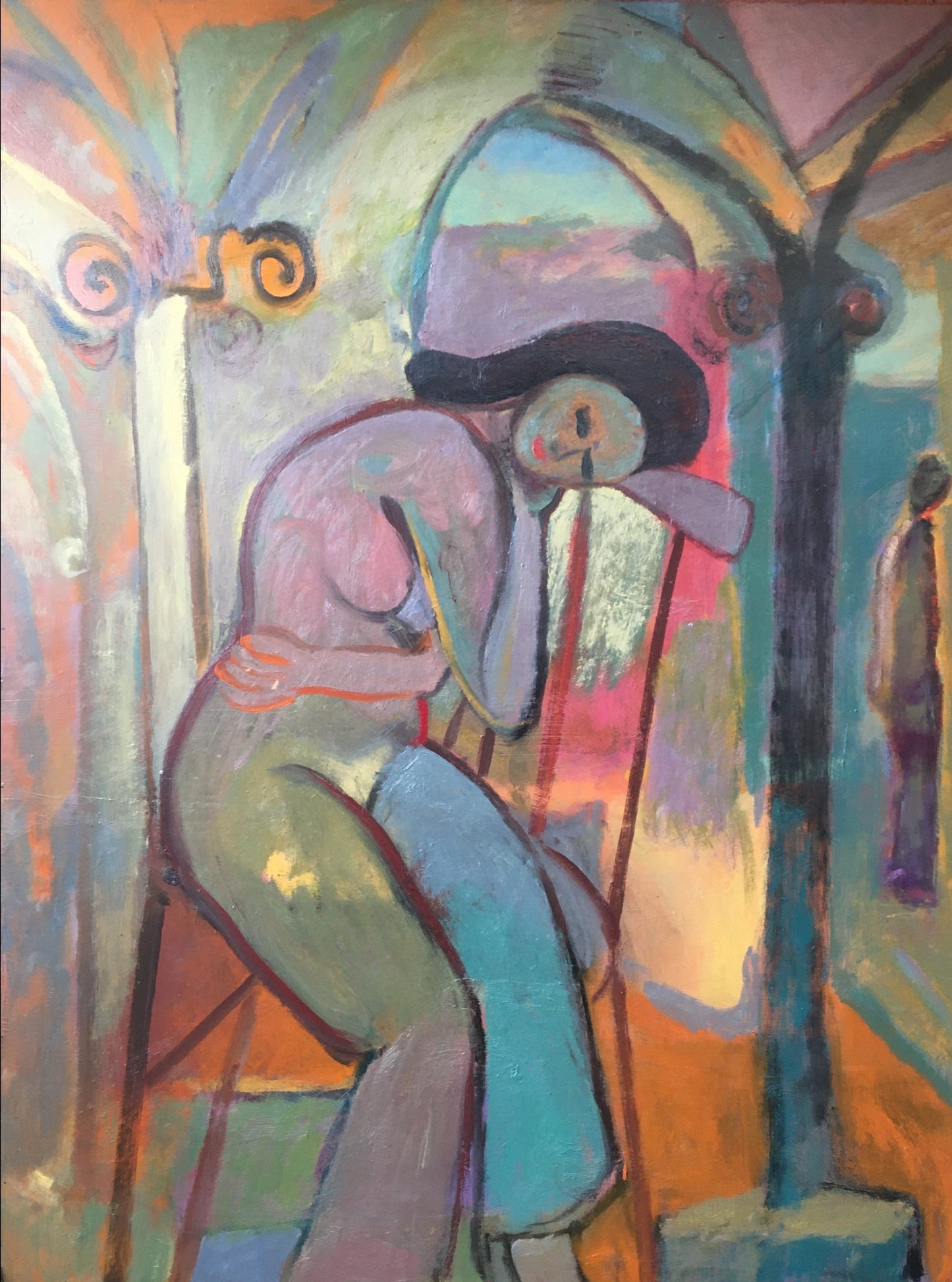 Jamie Boyd - Figure Resting on a Chair