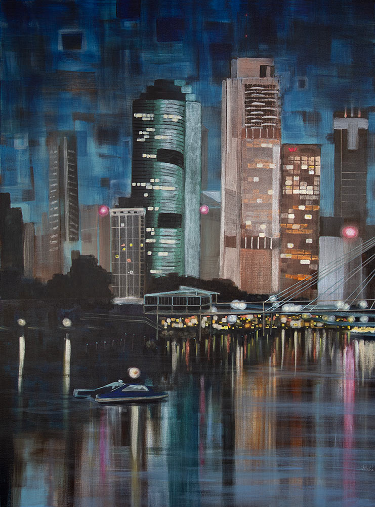 Jennifer Webb - Brisbane Night VI