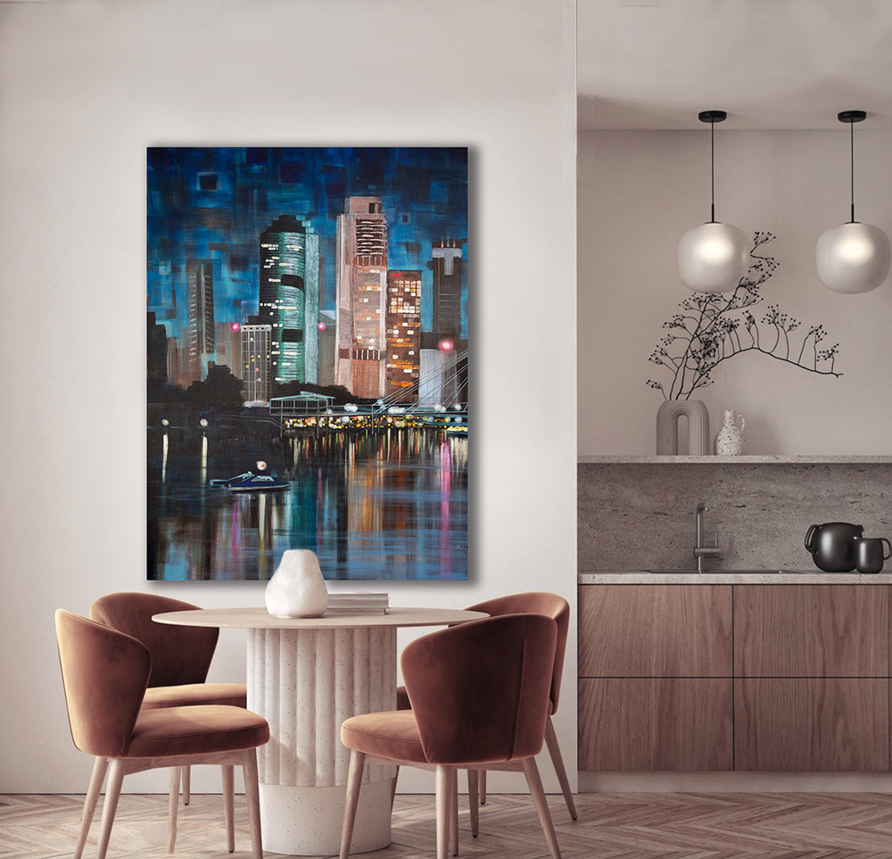 Jennifer Webb - Brisbane Night VI