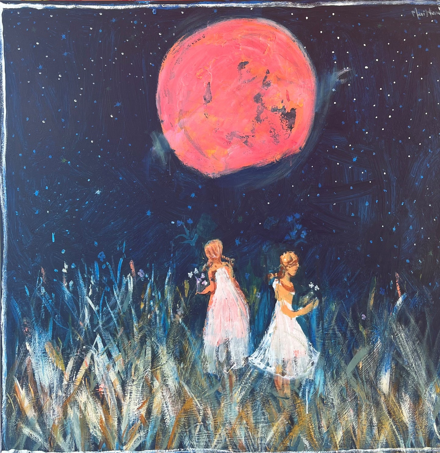 John Maitland - Flowers and the Rose Moon