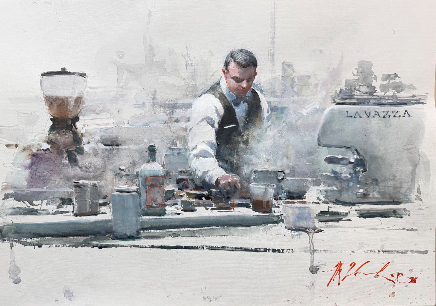 Joseph Zbukvic - Another Latte, Brunettis