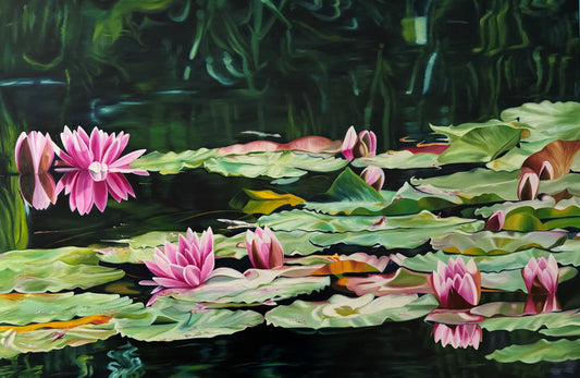 Julie Whitehead - Monet's Waterlillies