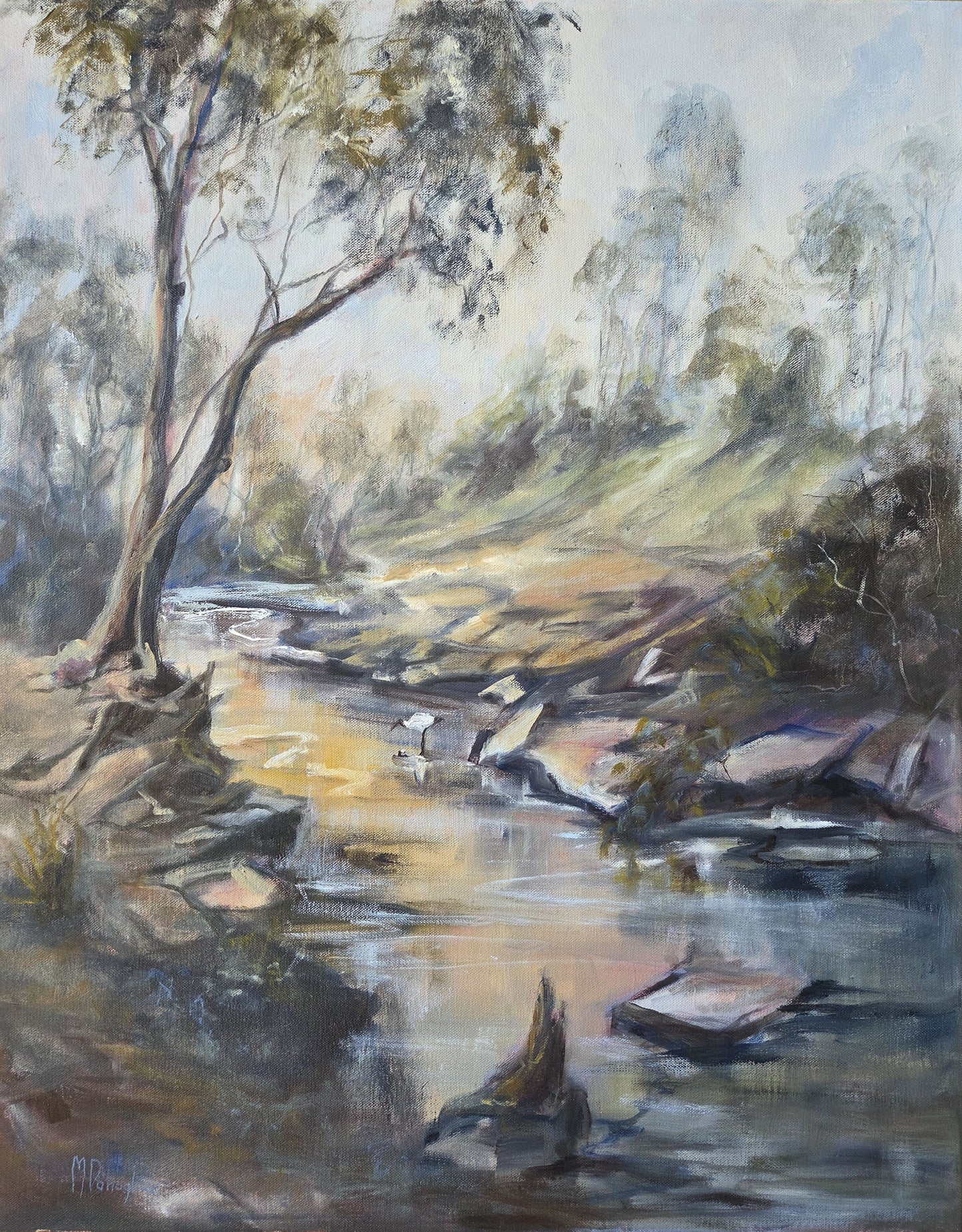 Margo Donoghue-Klewin - Ithaca Creek, Red Hill