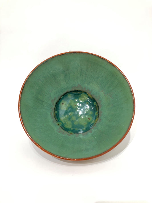 Stacey Morrison - Green Bowl (Medium)