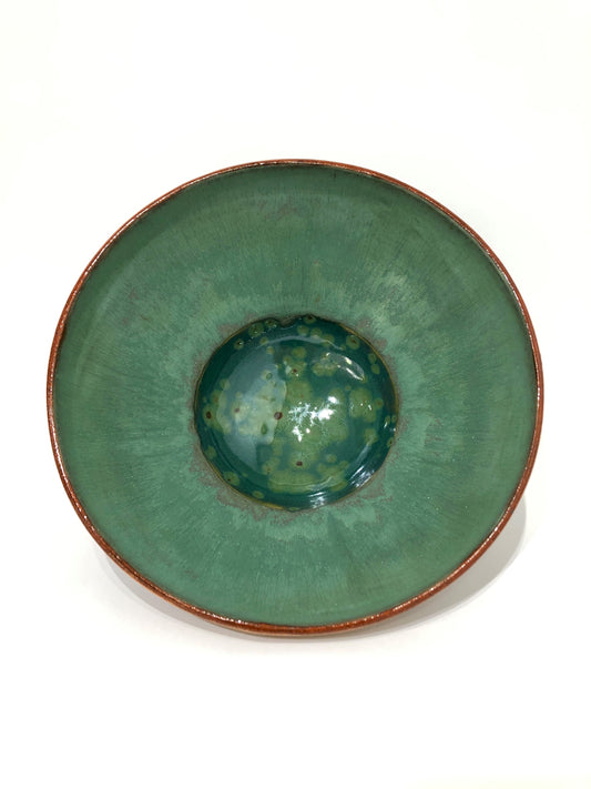 Stacey Morrison - Green Bowl (Large)