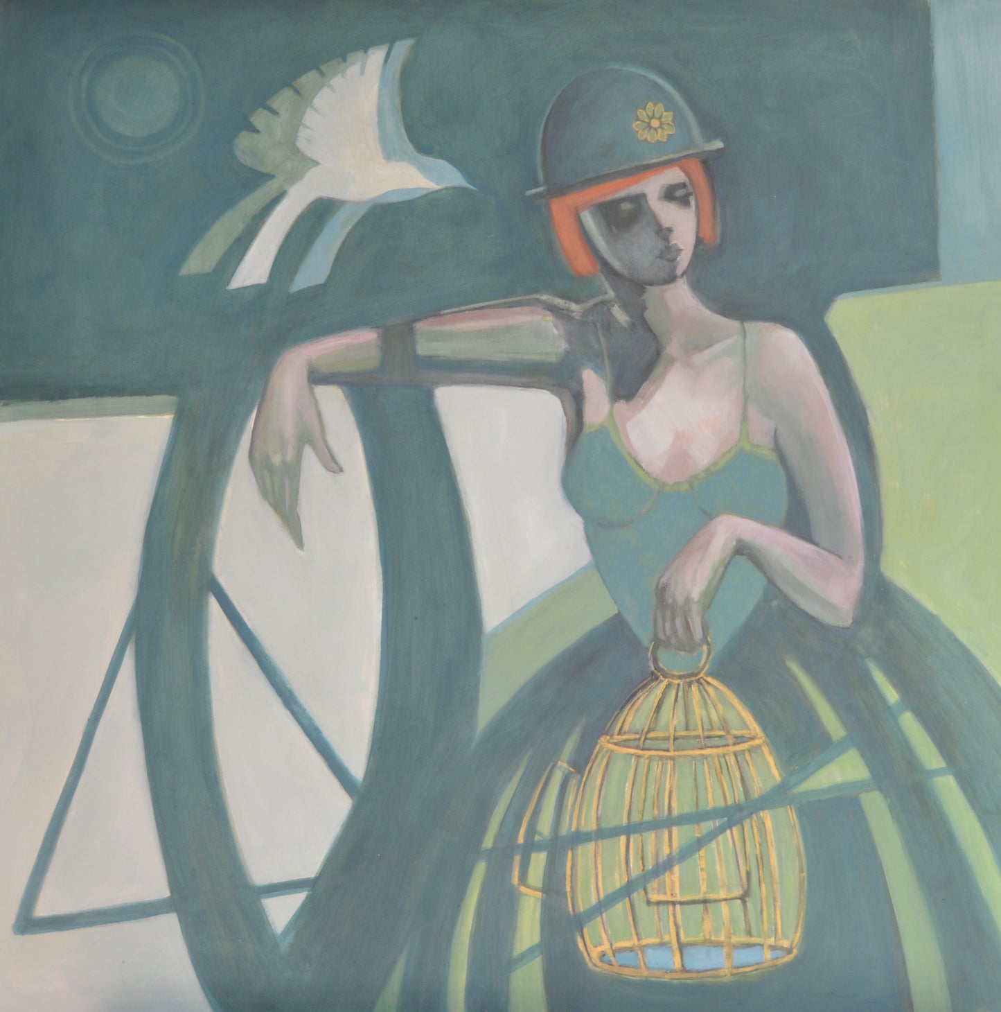Stacey Conridge - Girl with a Gold Cage