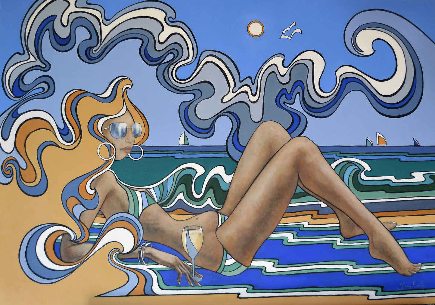 Stacey Conridge - Beach Girl