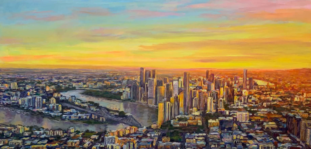 Tim Graham - Sunset on the City
