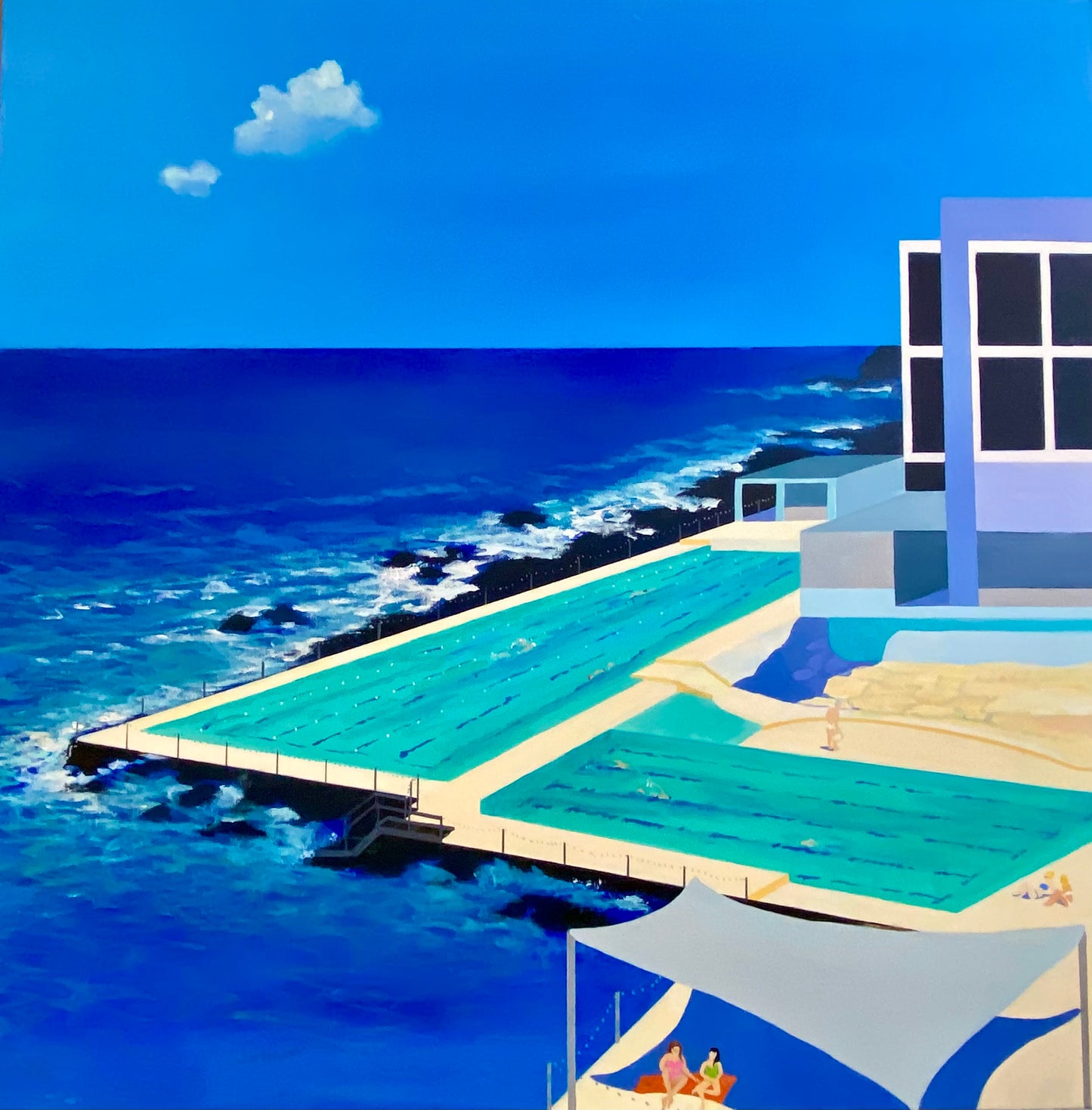 Tracey Lennon - Icebergs, Bondi