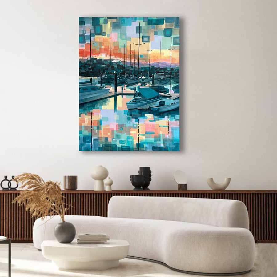 Jennifer Webb - Marina at Sunset