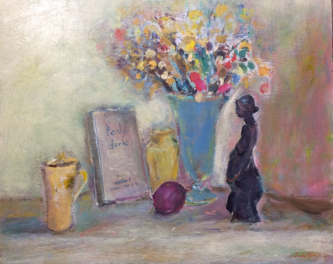 Jamie Boyd - A Vase of Flowers, Sculpture and Book