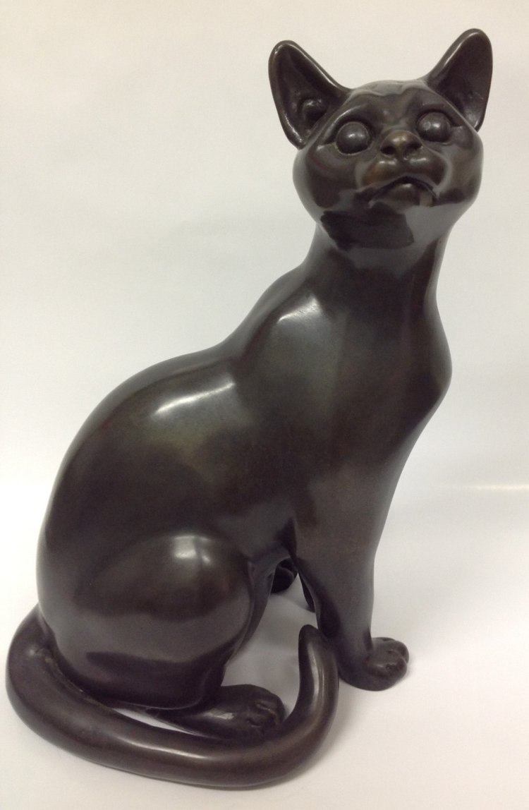 David Mackay Harrison - Sitting Cat (82/100)