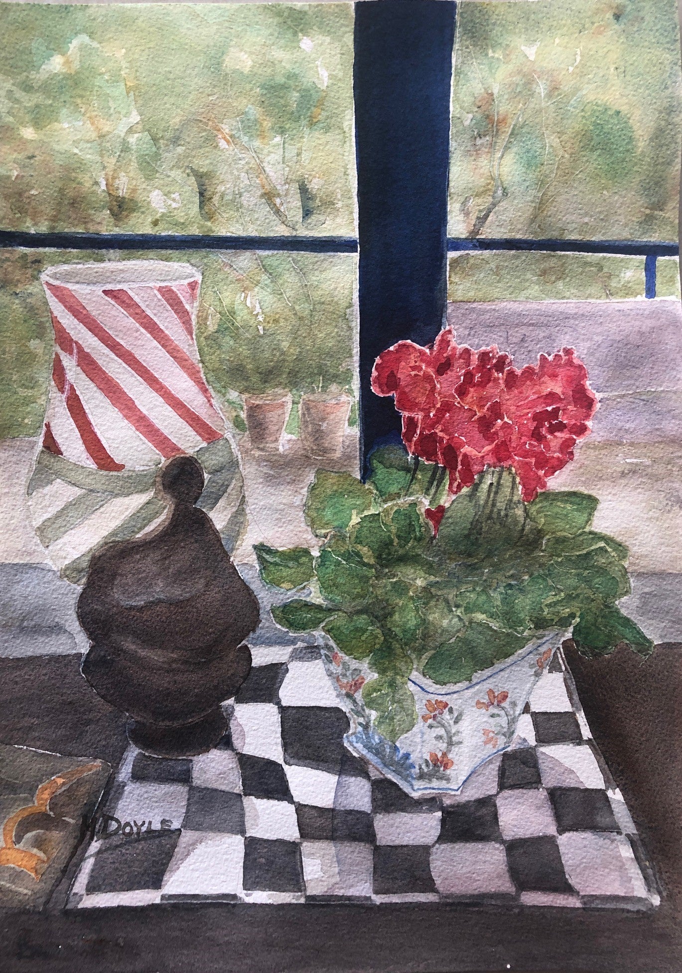 Hetty Doyle - Still Life with Cyclamen