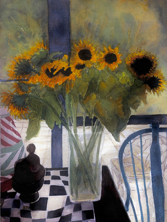 Hetty Doyle - Sunflowers in Still Life