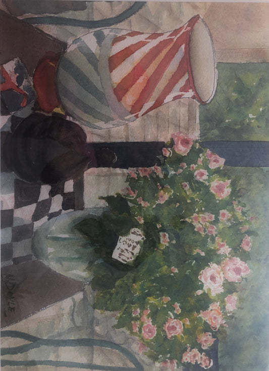 Hetty Doyle - Still Life with Pink Roses