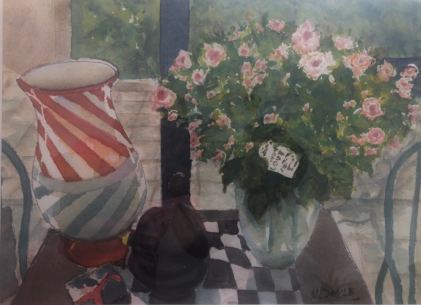 Hetty Doyle - Still Life with Pink Roses