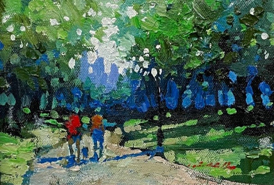 David Hinchliffe - Walking the Dog, Central Park