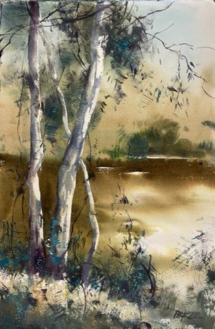 Herman Pekel - Golden Pond, Mt Tamborine