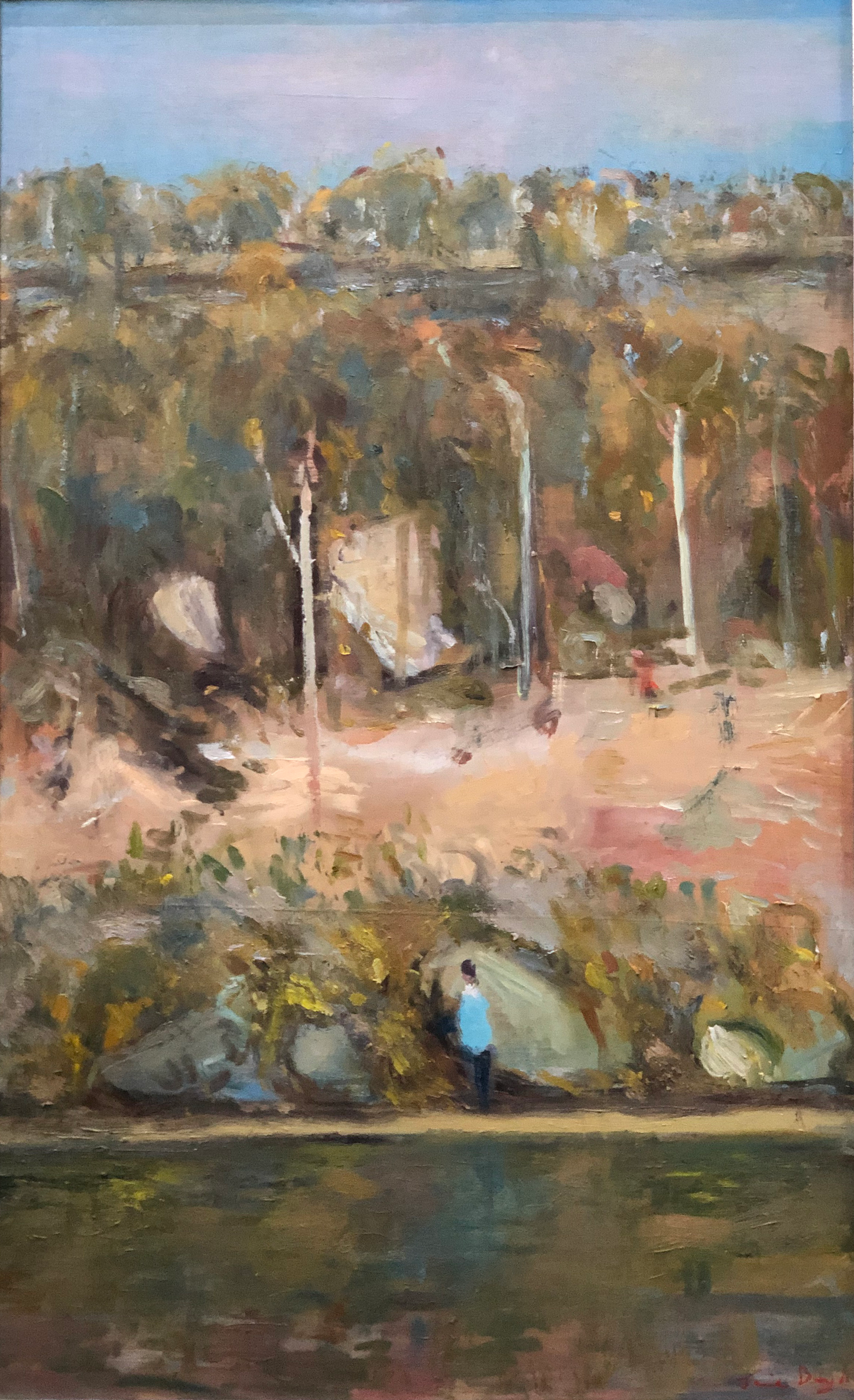 Jamie Boyd - Figure by the Escarpment