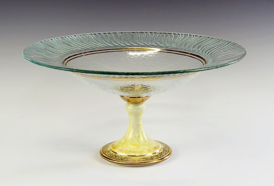 Bill Powell - Golden Sand Crystal Compote