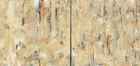 Sarah Larsen - Whispers from a Paperbark Land (Diptych)
