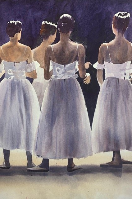 Szczepan Urbanowicz - Ballerinas At Rest