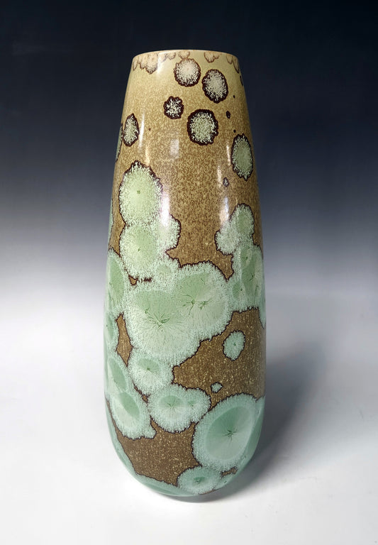 Bill Powell - Lichen Crystal Vase