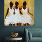 John Maitland - Ballerinas on Yellow