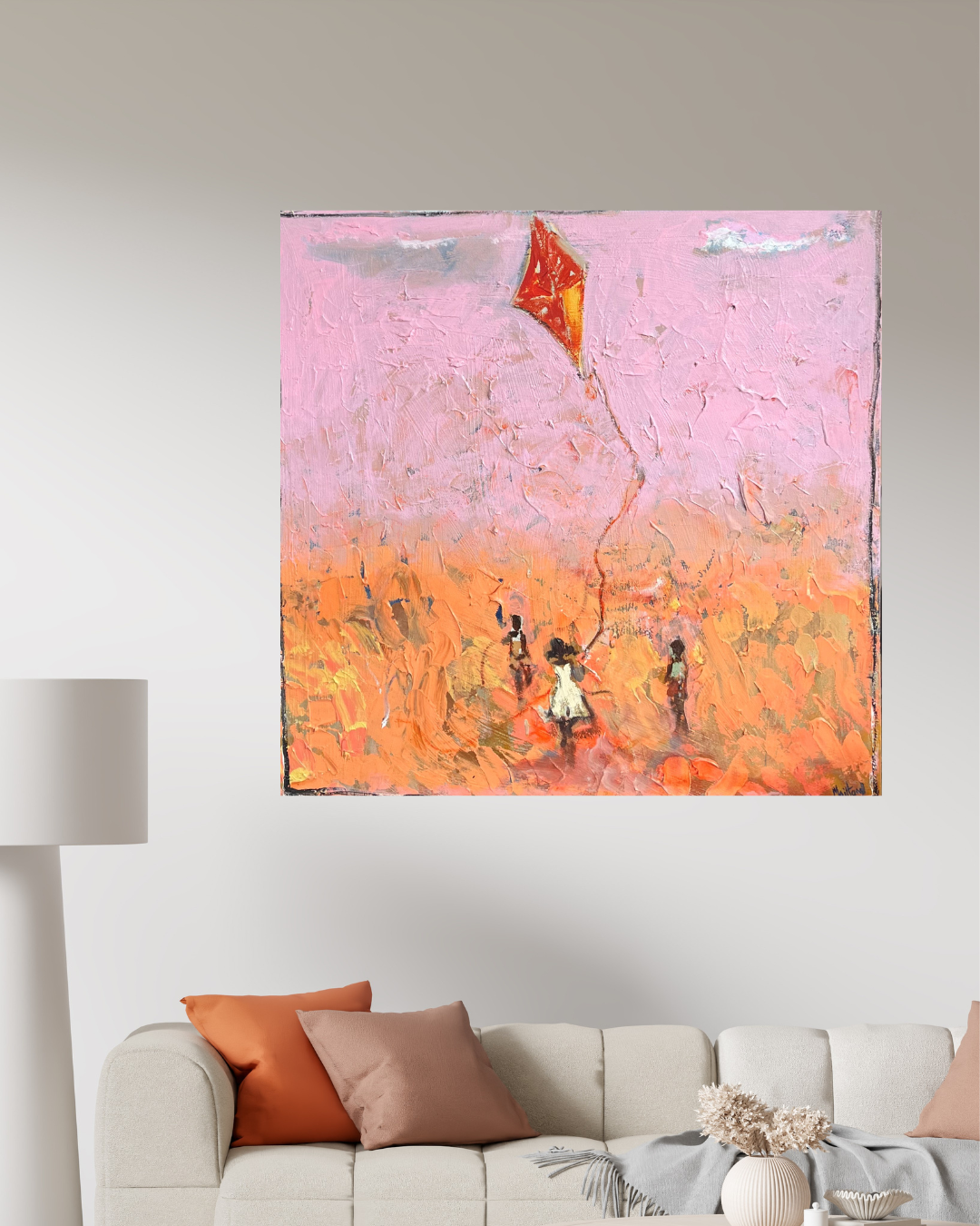 John Maitland - Children and the Kite