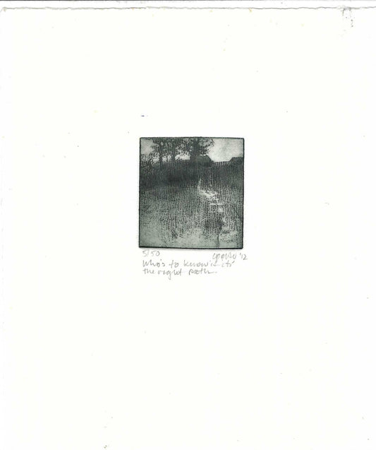 Christine Porter - Who's to know if it's the right path